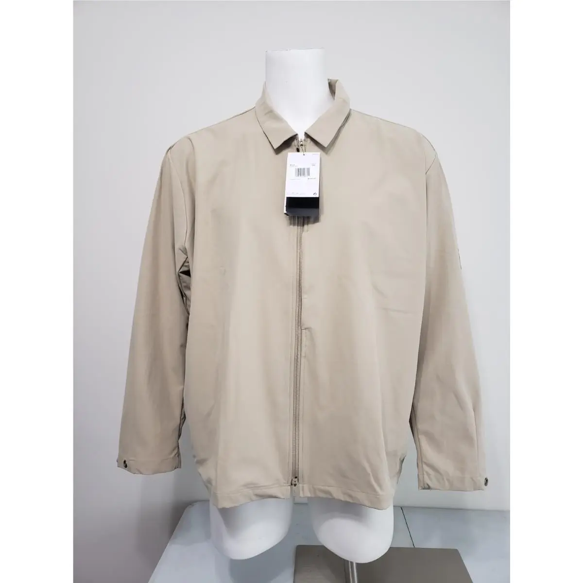 Nike 24.7 Perfectstretch Men`s Dri-fit UV Jacket IF2867-253 Khaki Size Xxl