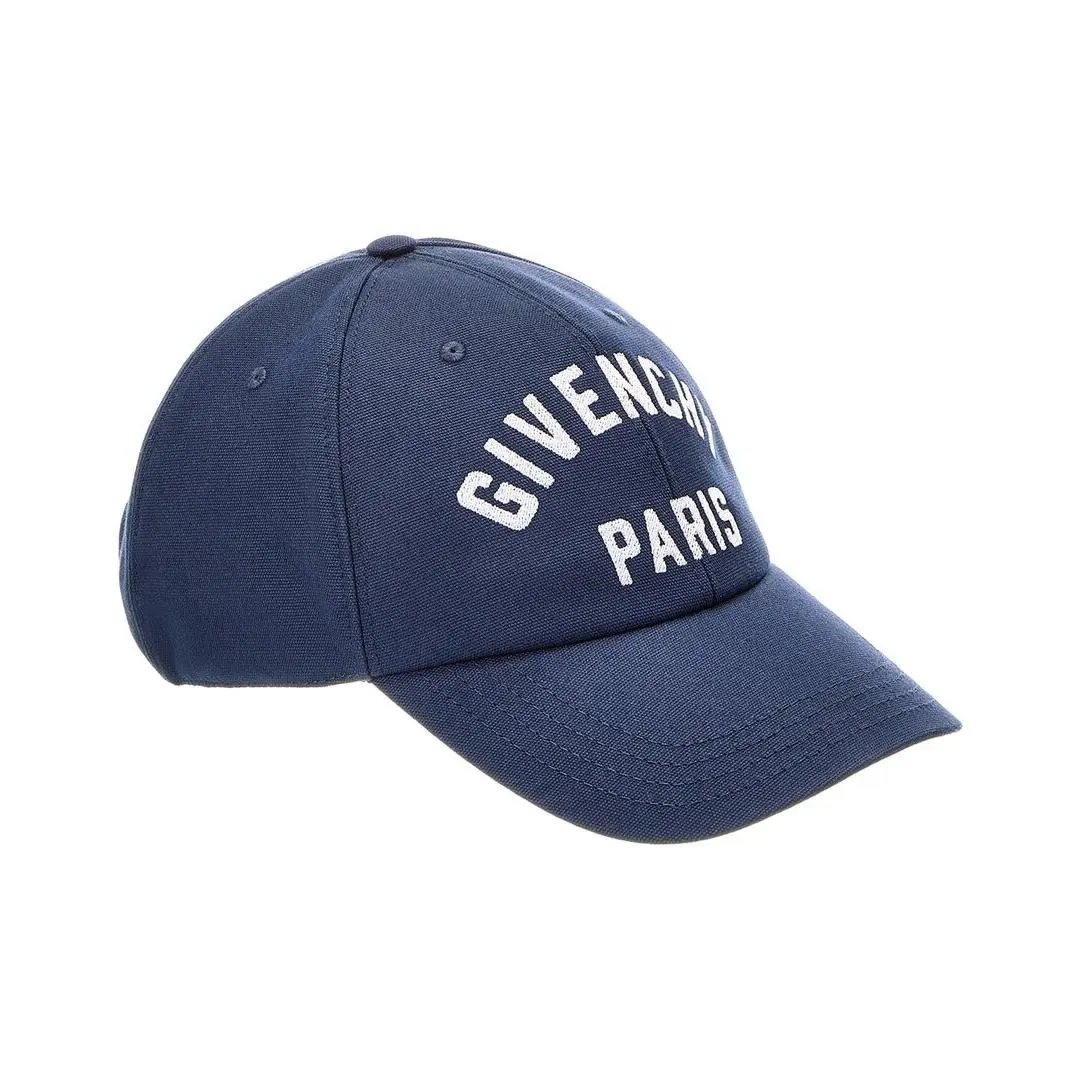 Givenchy Curved Cap Men`s Blue