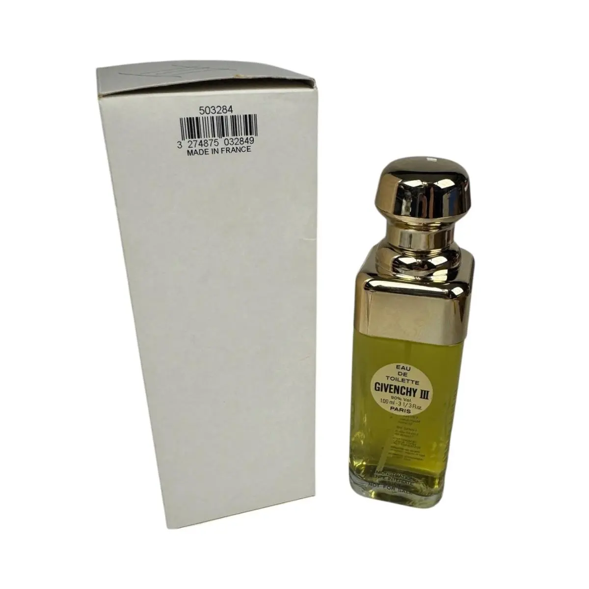Vintage Givenchy Iii Eau de Toilette Edt Spray 100ml 3.3oz Tester