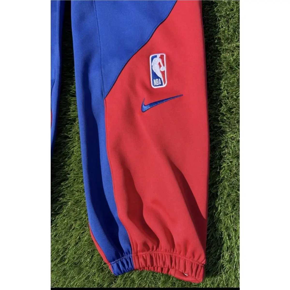 Nike clothing - 2024/25 Authentic On-Court Showtime Pants - FQ4657-495 - Blue/Red 7