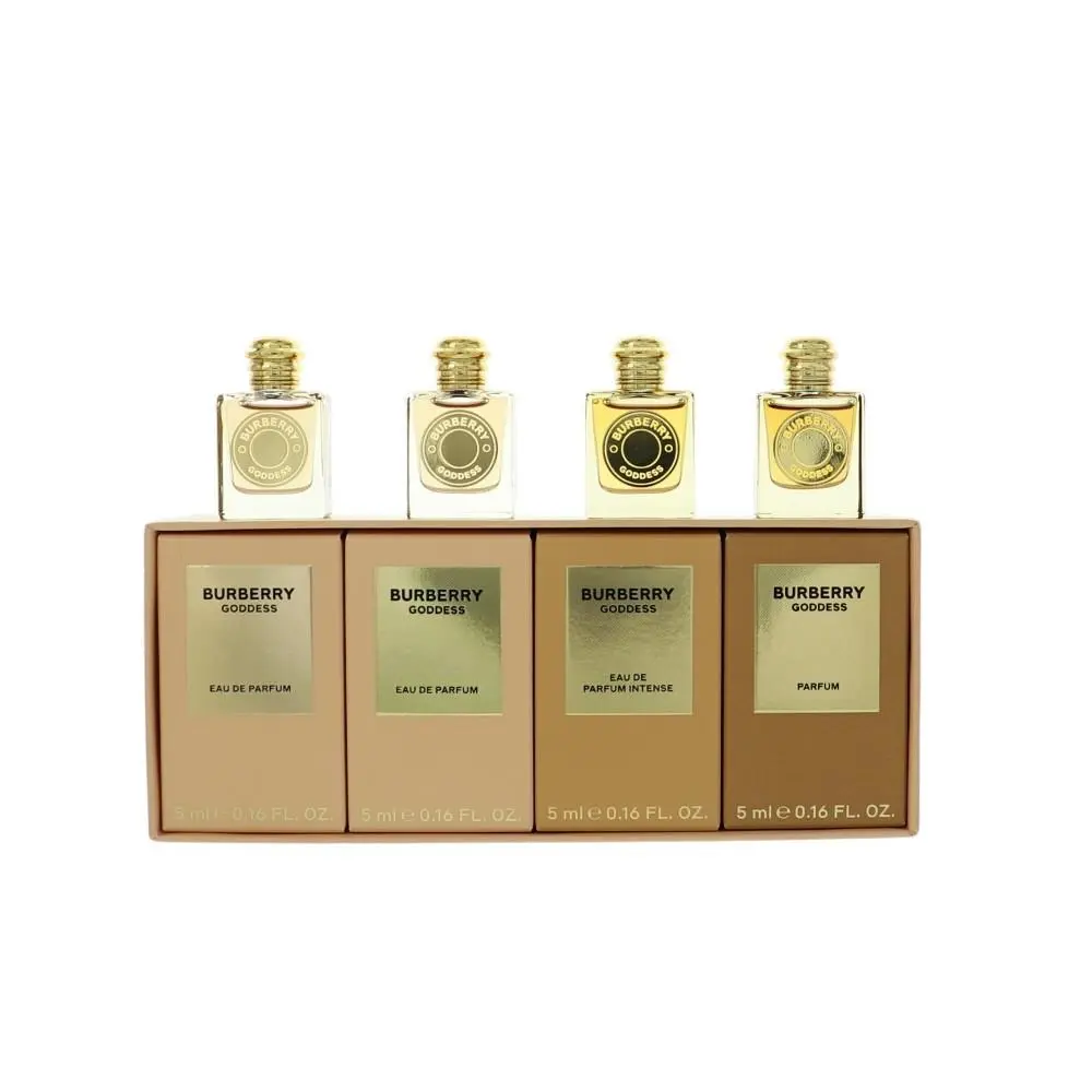 Goddess Mini Set by Burberry Gift Set For Women 4 Piece Gift Set For Women