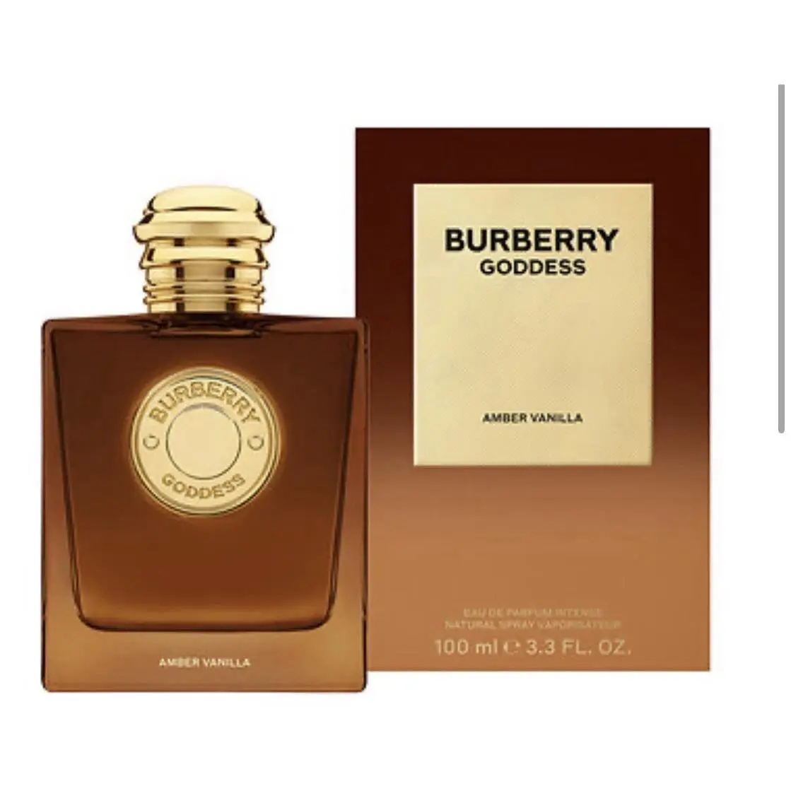 2026 Release Burberry Goddess Amber Vanilla Eau de Parfum Intense 100ml