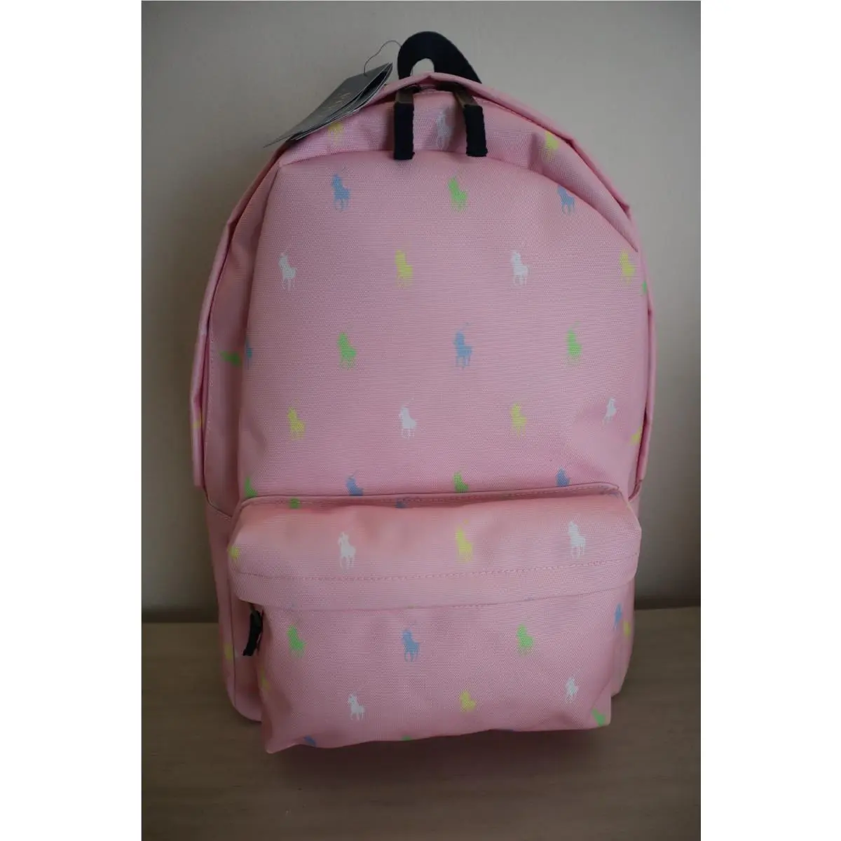 Polo Ralph Lauren Kids Logo Carmel Pink Backpack School Bag Laptop/tablet Sleeve