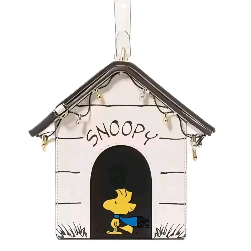 Kate Spade X Peanuts Snoopy 3D Dog House Crossbody Novelty Purse Woodstock