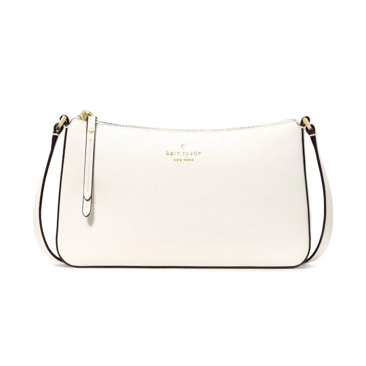 New Kate Spade Ginnie Crossbody Coated Canvas Meringue