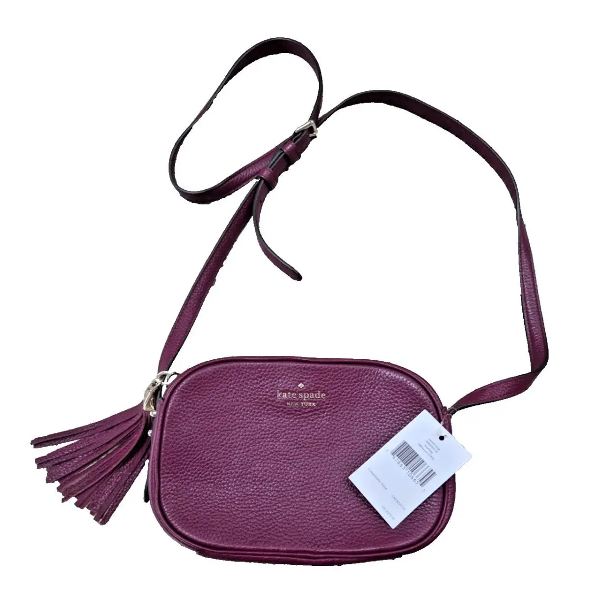 Kate Spade Kourtney Camera Camera Bag Crossbody Burgendy