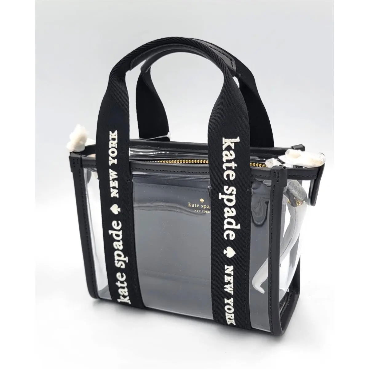 Kate Spade New York Kip Clear Mini Tote Black