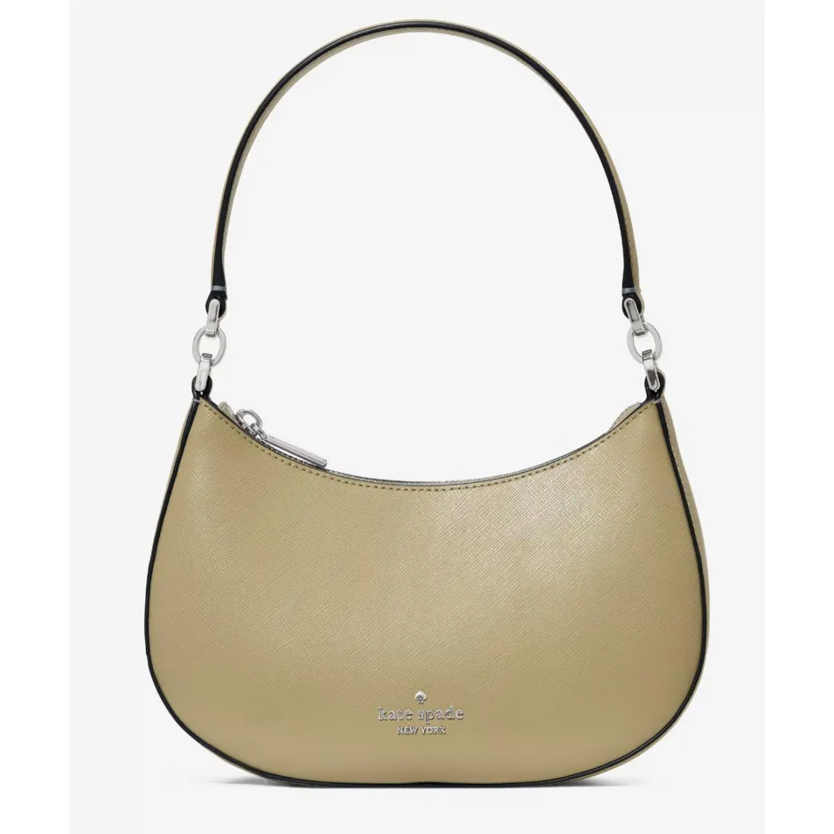 New Kate Spade Paige Shoulder Bag Saffiano Leather Elm