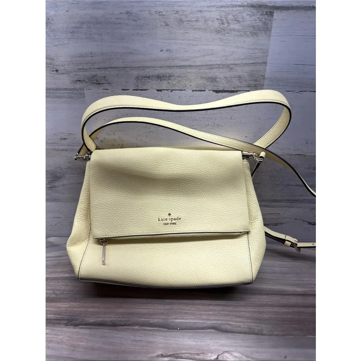 Kate Spade New York Hudson Pebbled Leather Medium Convertible Flap Shoulder Bag
