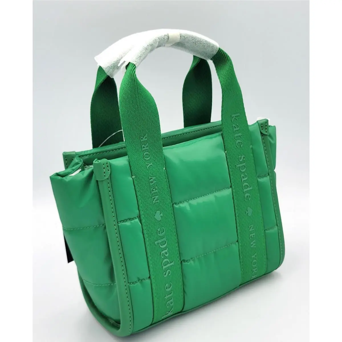 Kate Spade Kip Puffy Mini Tote Crossbody Green