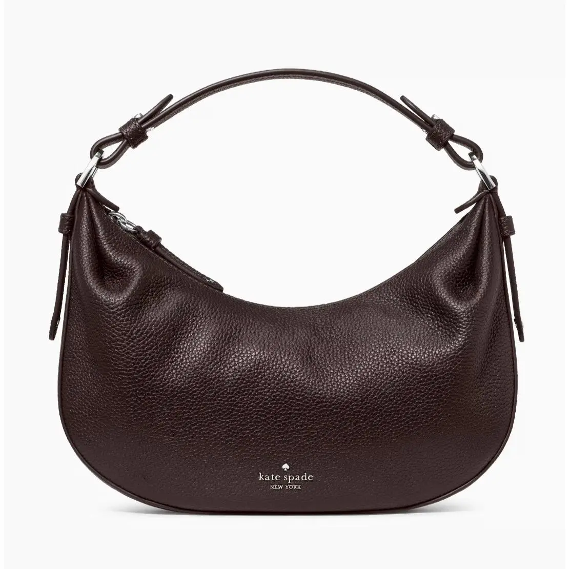 New Kate Spade Selene Shoulder Bag Pebble Leather Hot Fudge with Dust Bag