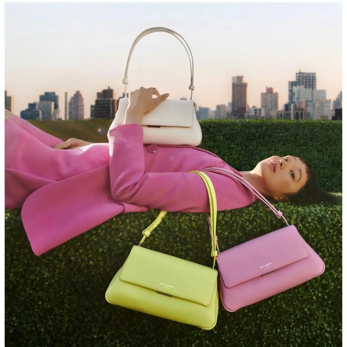 Kate Spade Grace Shoulder Bag Bosc Pear Leather KF844-300 Retail