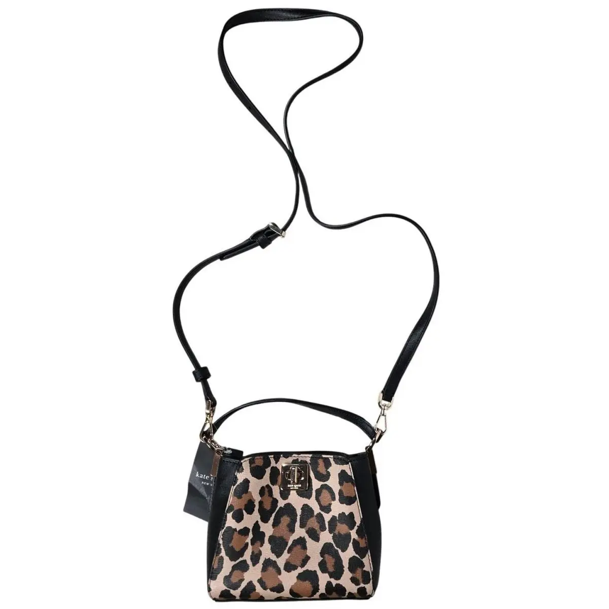 Kate Spade Phoebe Mini Top Handle Crossbody in Brown Multi