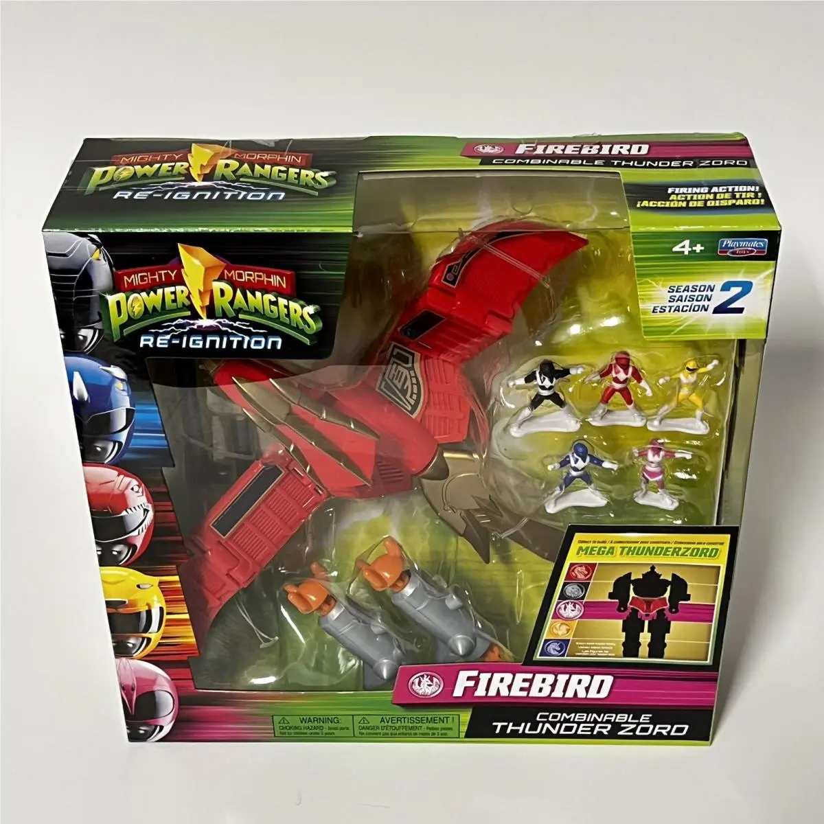 Power Rangers Mighty Morphin Re-ignition Firebird Combinable Thunderzord S2