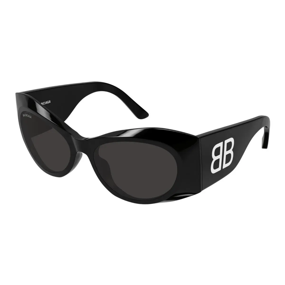 Balenciaga BB0394S Black/grey 001 Sunglasses