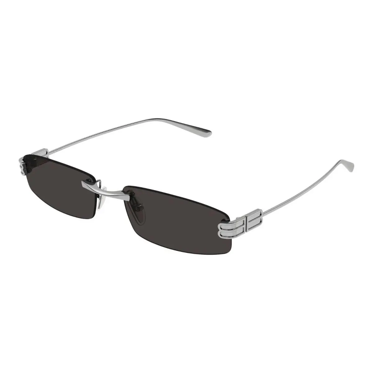 Balenciaga BB0488S Ruthenium/grey 005 Sunglasses