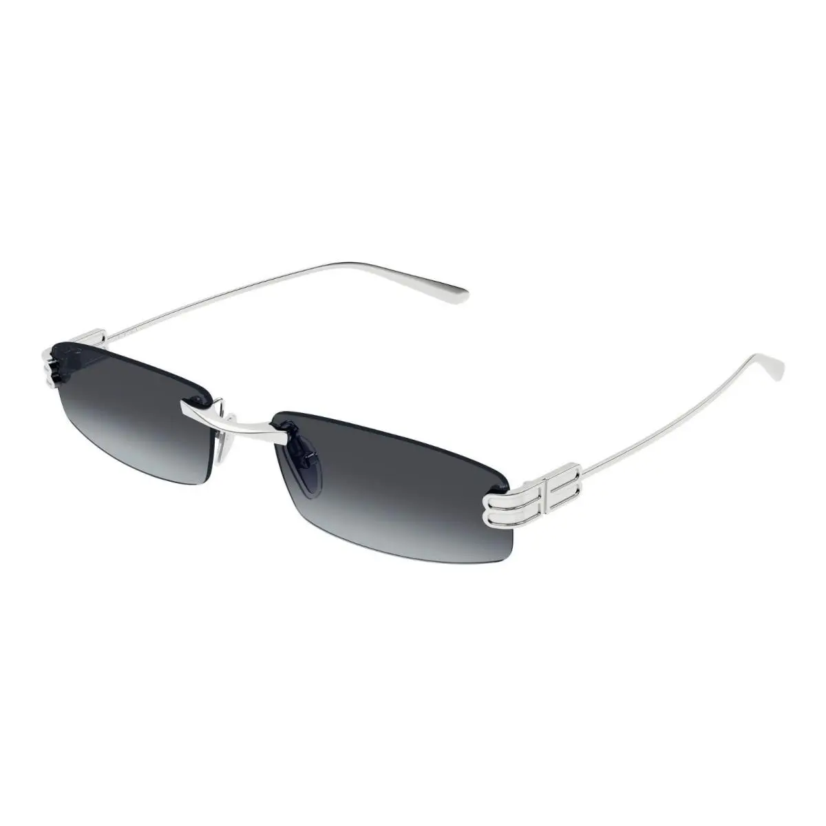 Balenciaga BB0488S Silver/grey 006 Sunglasses
