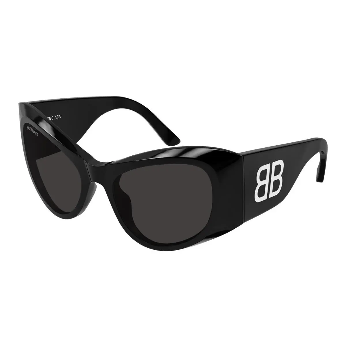 Balenciaga BB0393S Black/grey 001 Sunglasses