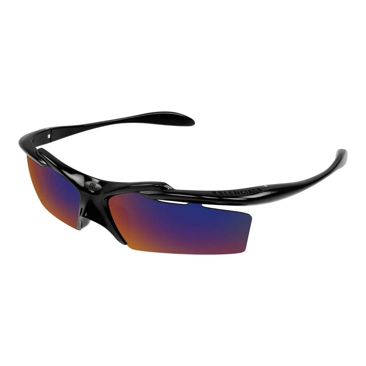 Balenciaga BB0420S Black/violet 002 Sunglasses
