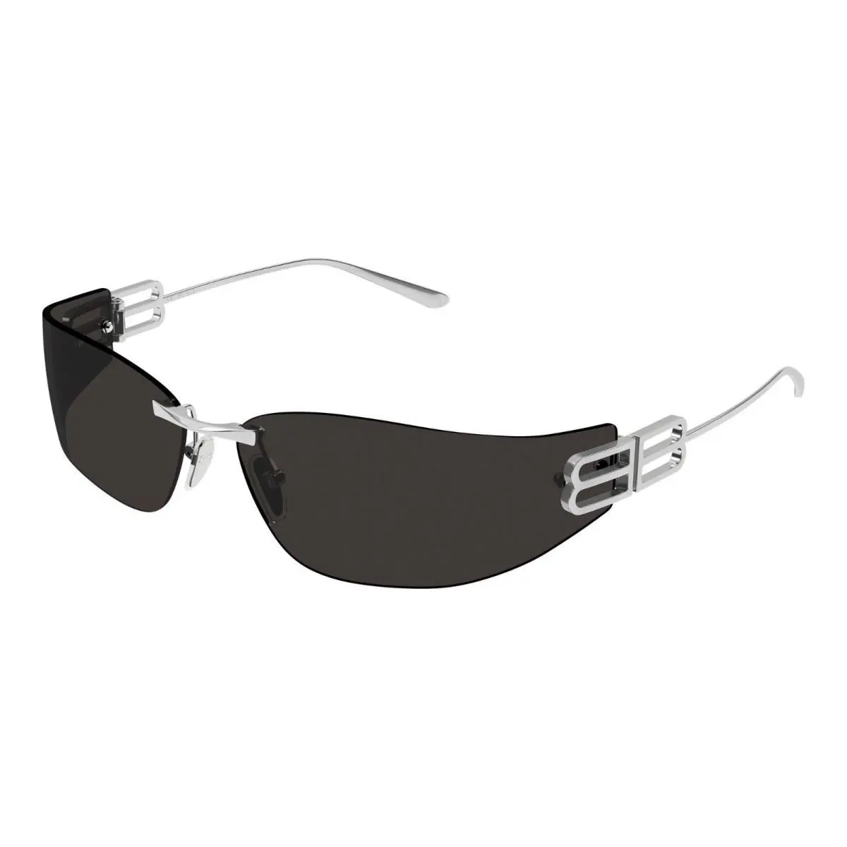 Balenciaga BB0484S Ruthenium/grey 002 Sunglasses