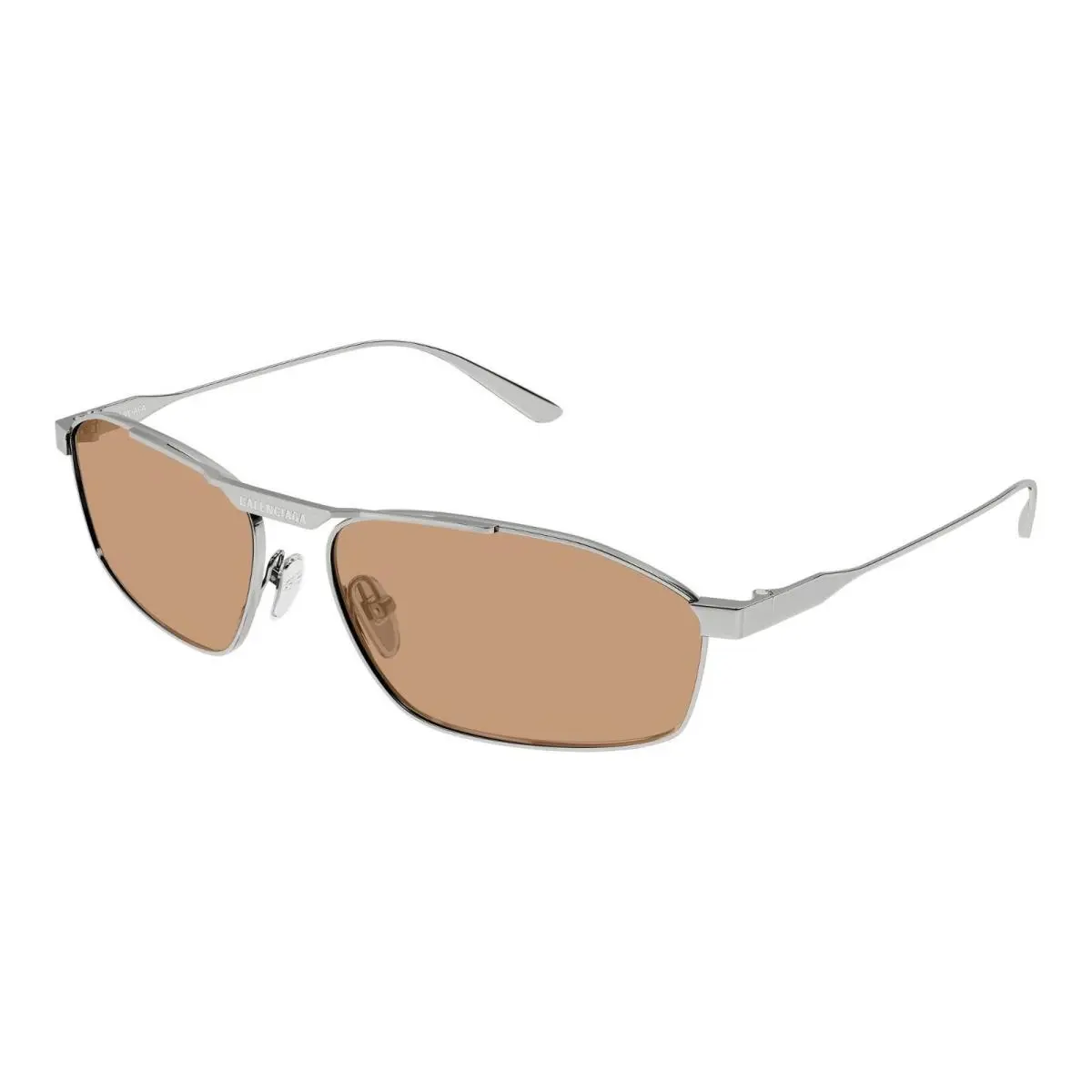 Balenciaga BB0416S Ruthenium/brown 006 Sunglasses