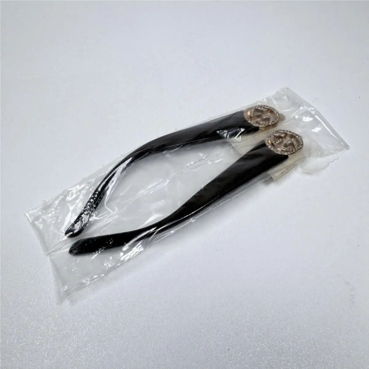 Gucci GG3598/F D28 Temple Arms Only Shiny Black Sunglasses Replacement Parts