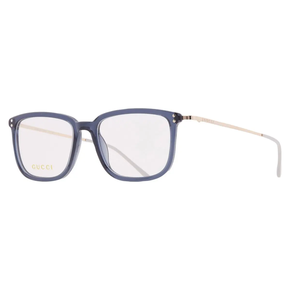 Gucci Demo Square Men`s Eyeglasses GG1709O 007 53 GG1709O 007 53