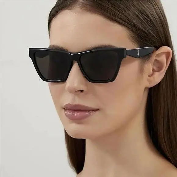 Gucci Saint Laurent SL M103 002 Cat Eye Women Black Sunglasses