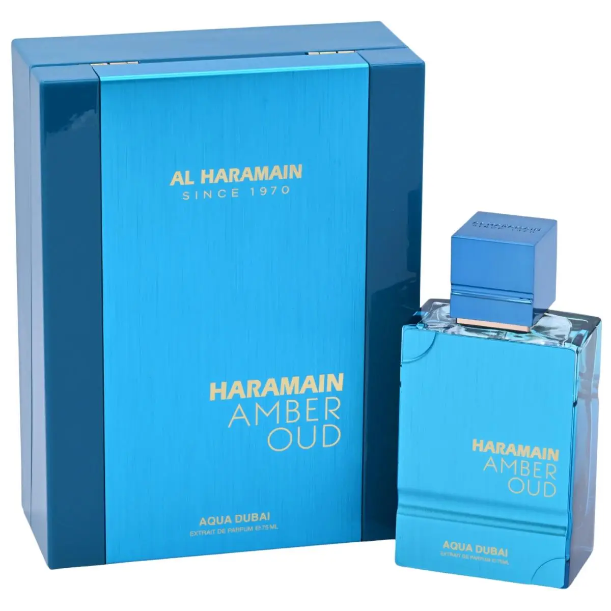 Amber Oud Aqua Dubai by Al Haramain For Unisex Edp 2.5 oz
