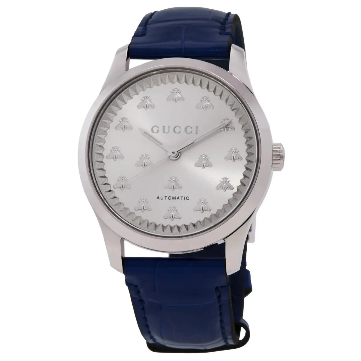 G-timeless Automatic Silver Dial Watch YA1264214 by Gucci