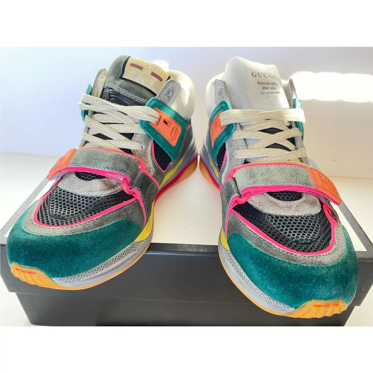 Gucci Ultrapace High-top Sneaker - Men`s G 7.5 / US 8.5