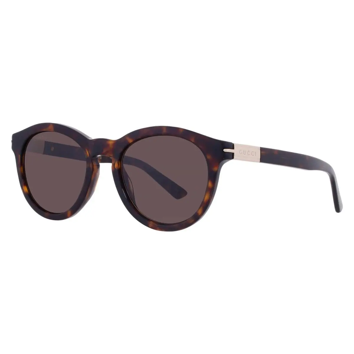 Gucci Brown Round Men`s Sunglasses GG1501S 002 52 GG1501S 002 52