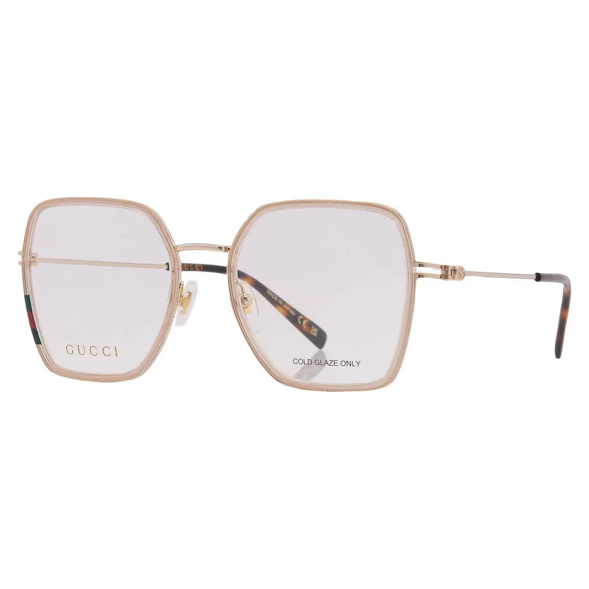 Gucci Demo Square Ladies Eyeglasses GG1850O 003 51 GG1850O 003 51