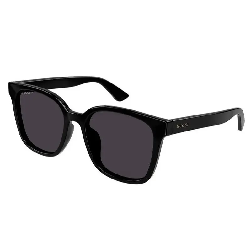 Gucci GG1346SK 002 Black/brown Polarized Sunglasses Men 56-19-145