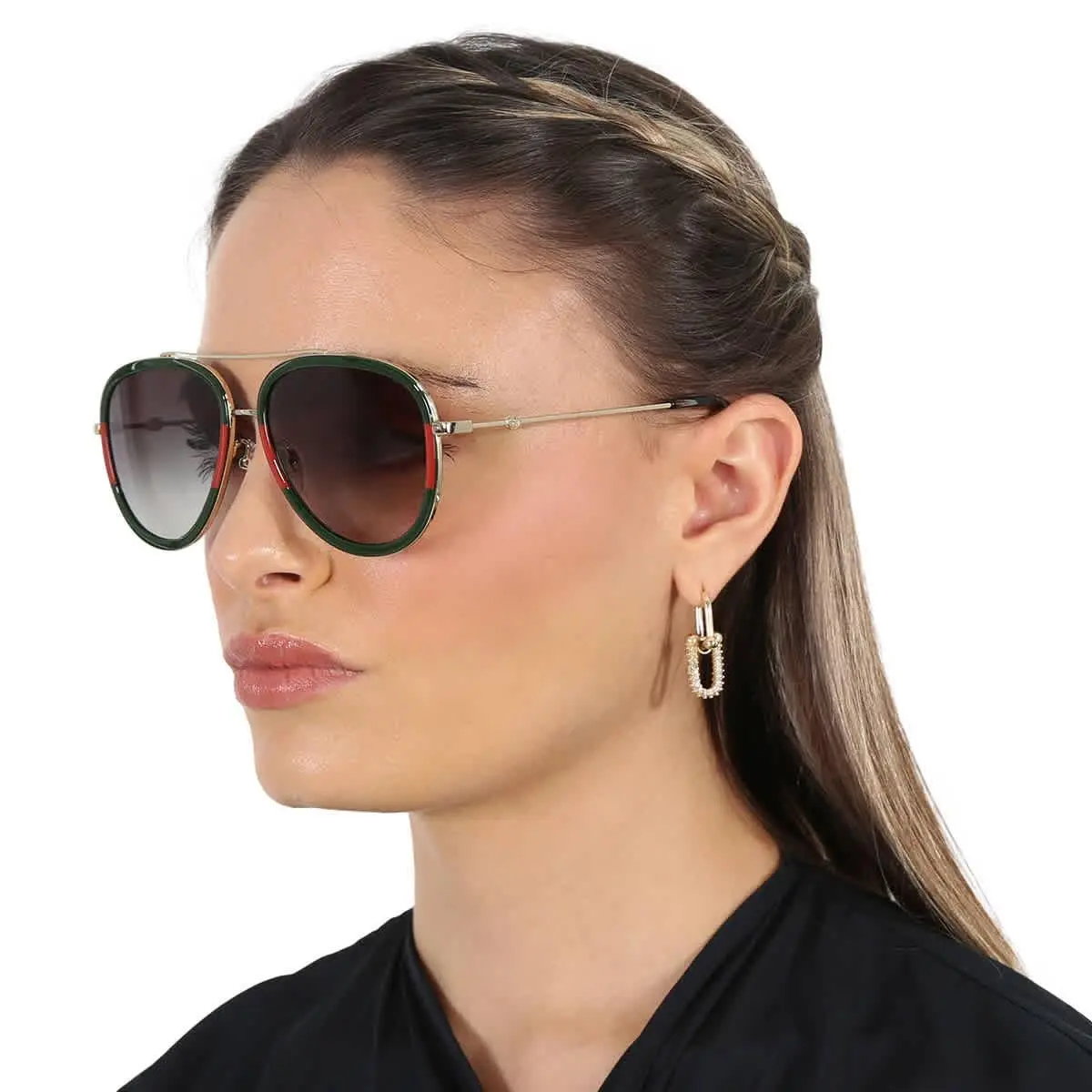 GCGG0062S00357 Gucci Pilot Sunglasses GG0062S
