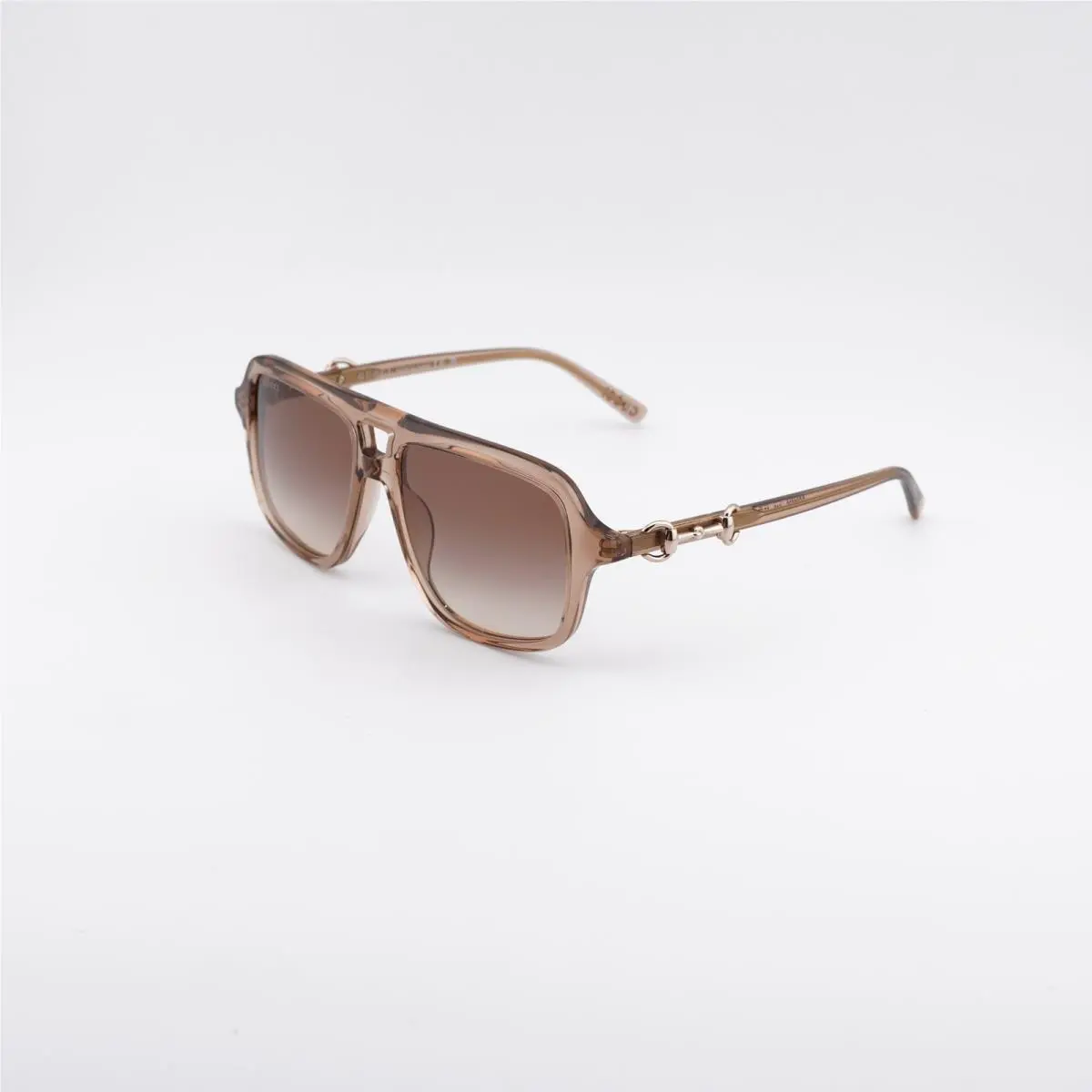 Gucci GG2052S 010 Shiny Brown/brown Gradient 55-16-140 Sunglasses
