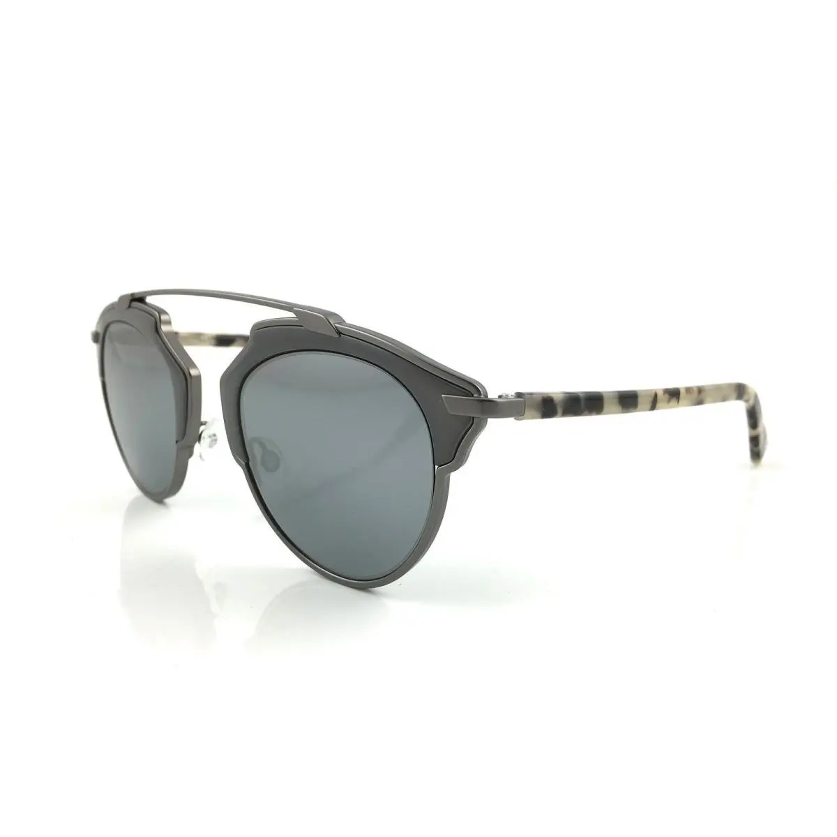 Dior SO Real RJGT4 48mm Sunglasses Ruthenium / Grey Mirror Lens