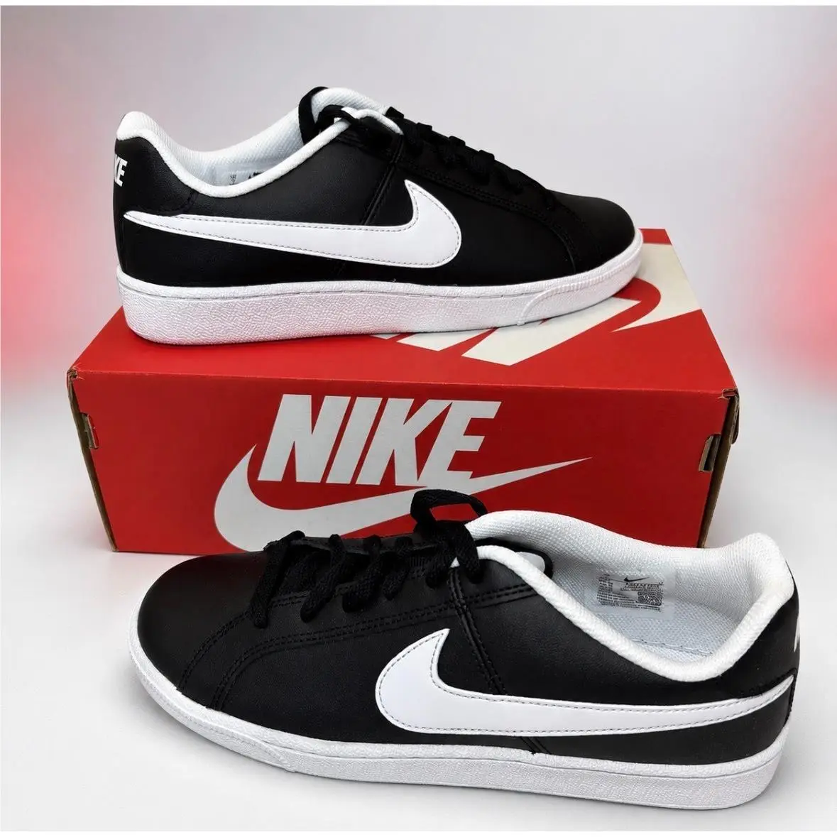 Nike shoes - Nike Court Royale - Court Royale - White/Navy Blue - Black/White/Navy Blue 11
