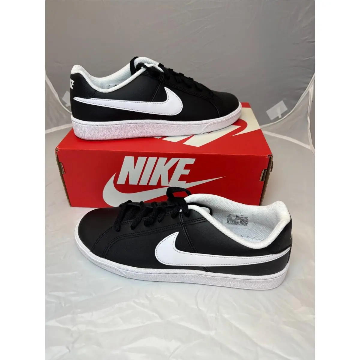 Nike shoes - Nike Court Royale - Court Royale - White/Navy Blue - Black/White/Navy Blue 16