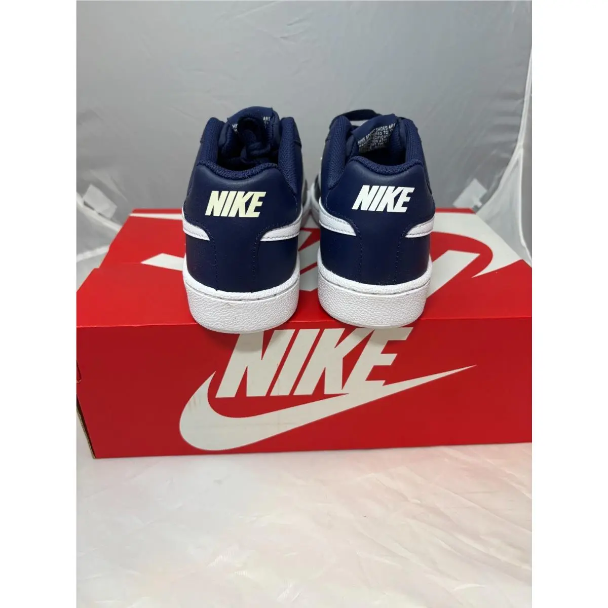 Nike shoes - Nike Court Royale - Court Royale - White/Navy Blue - Black/White/Navy Blue 21