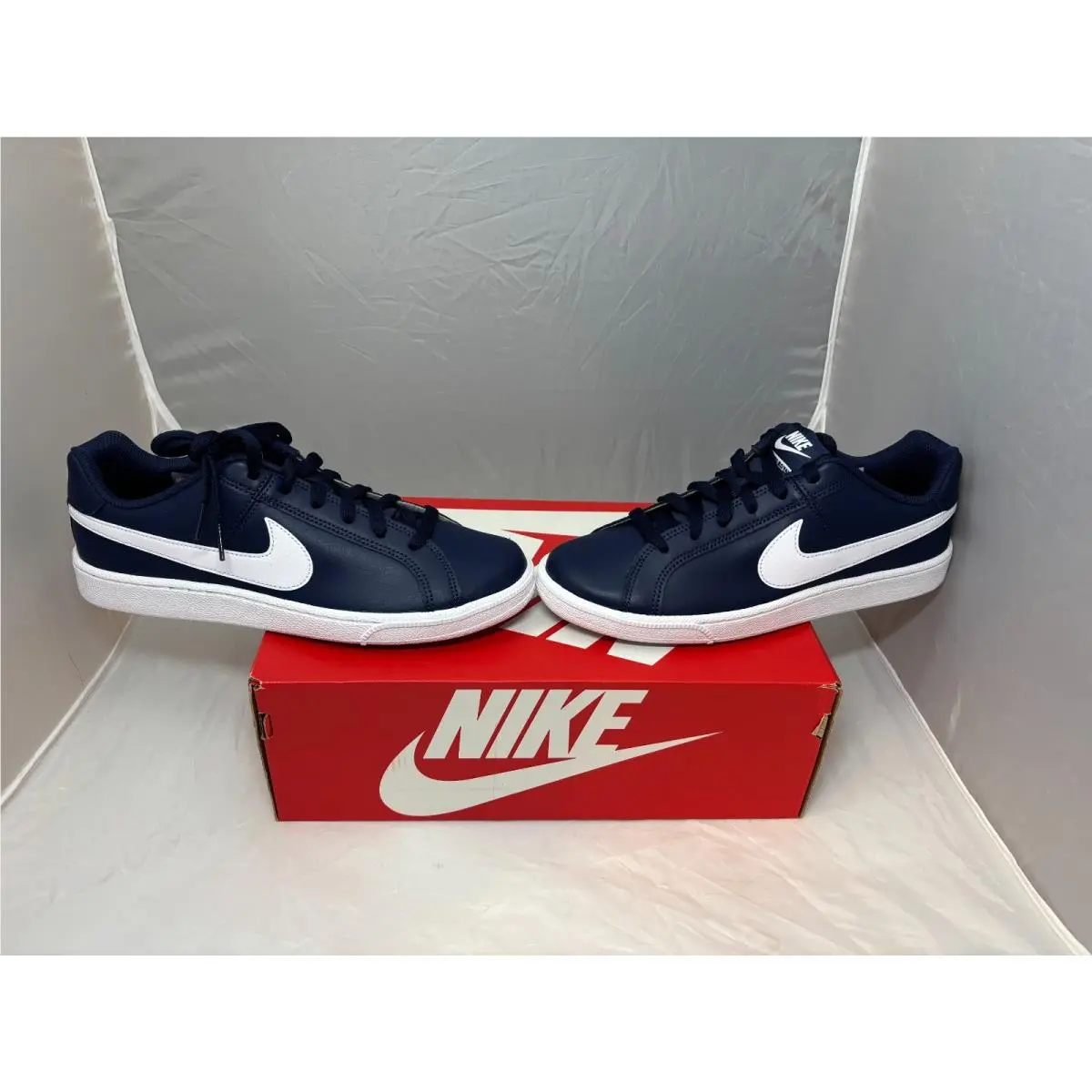 Nike shoes - Nike Court Royale - Court Royale - White/Navy Blue - Black/White/Navy Blue 24
