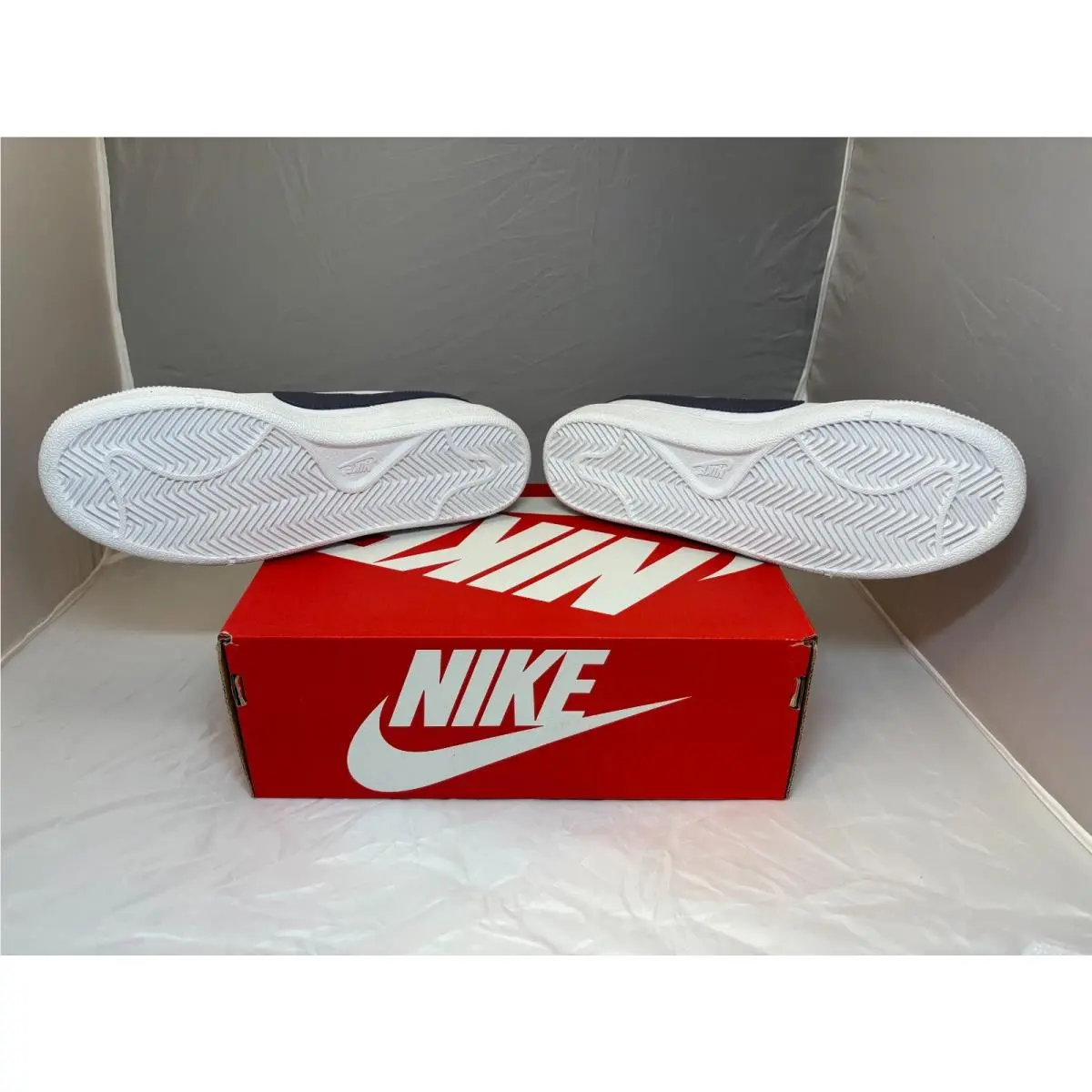 Nike shoes - Nike Court Royale - Court Royale - White/Navy Blue - Black/White/Navy Blue 1