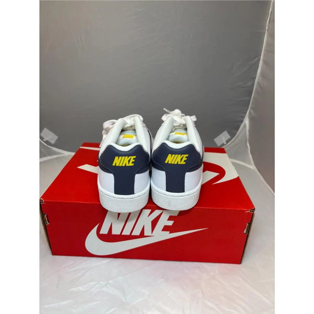 Nike shoes - Nike Court Royale - Court Royale - White/Navy Blue - Black/White/Navy Blue 2