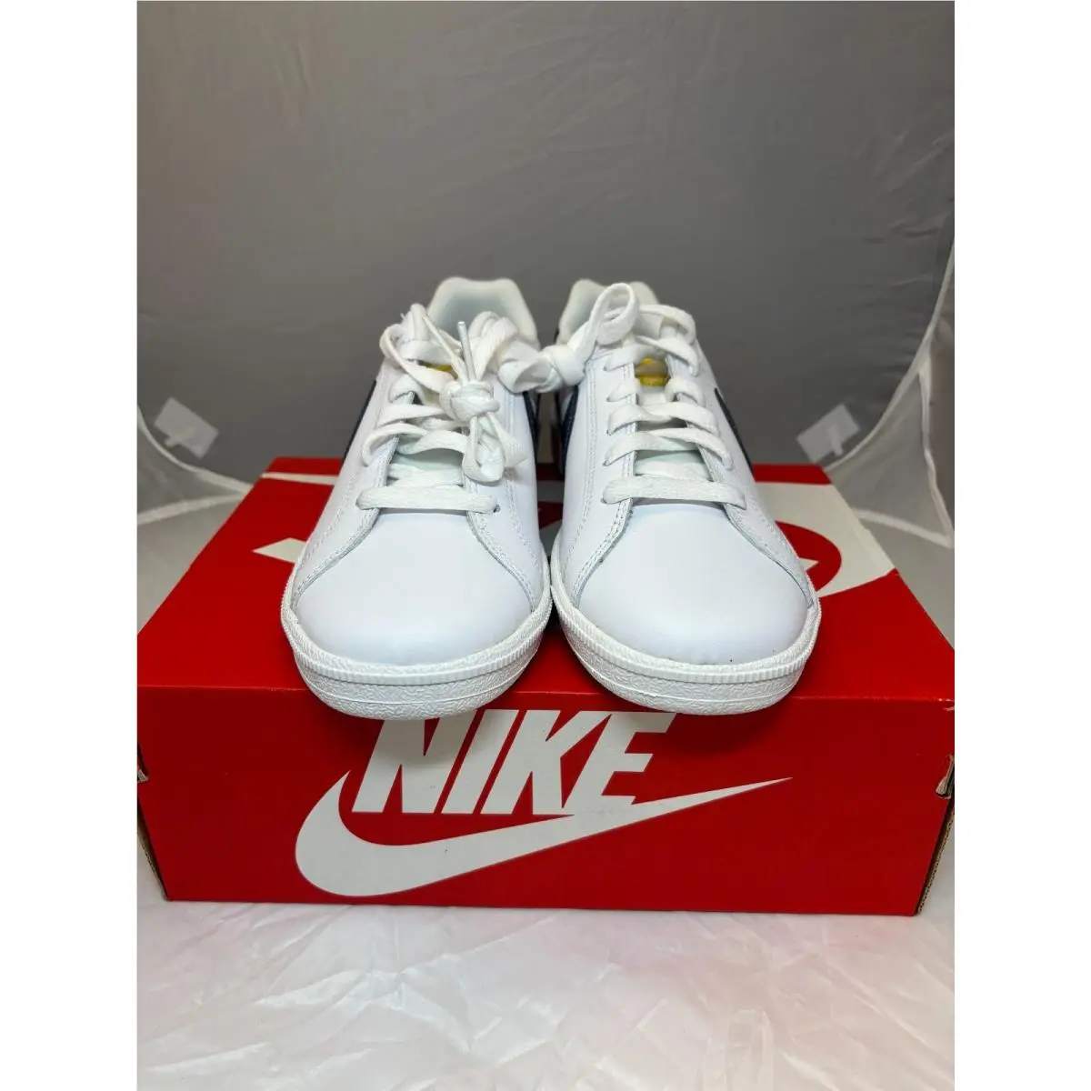 Nike shoes - Nike Court Royale - Court Royale - White/Navy Blue - Black/White/Navy Blue 4