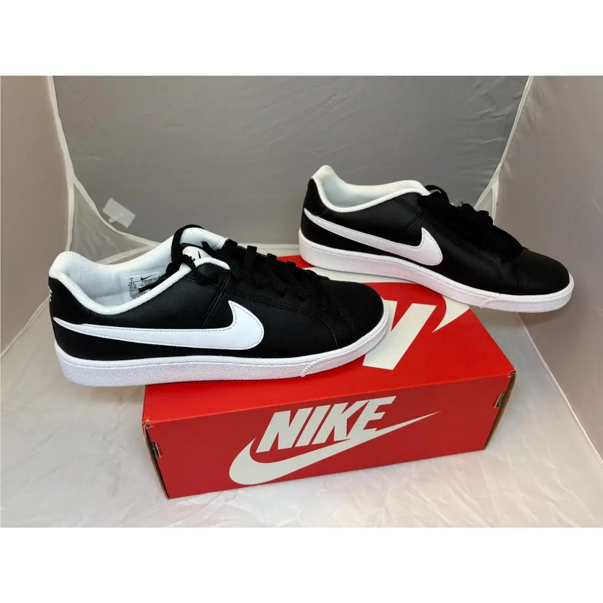 Nike shoes - Nike Court Royale - Court Royale - White/Navy Blue - Black/White/Navy Blue 12
