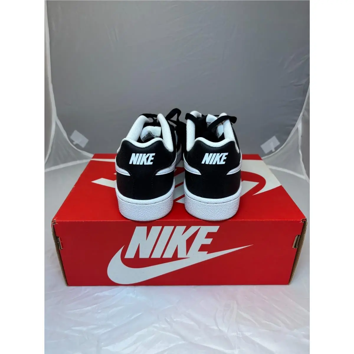 Nike shoes - Nike Court Royale - Court Royale - White/Navy Blue - Black/White/Navy Blue 14