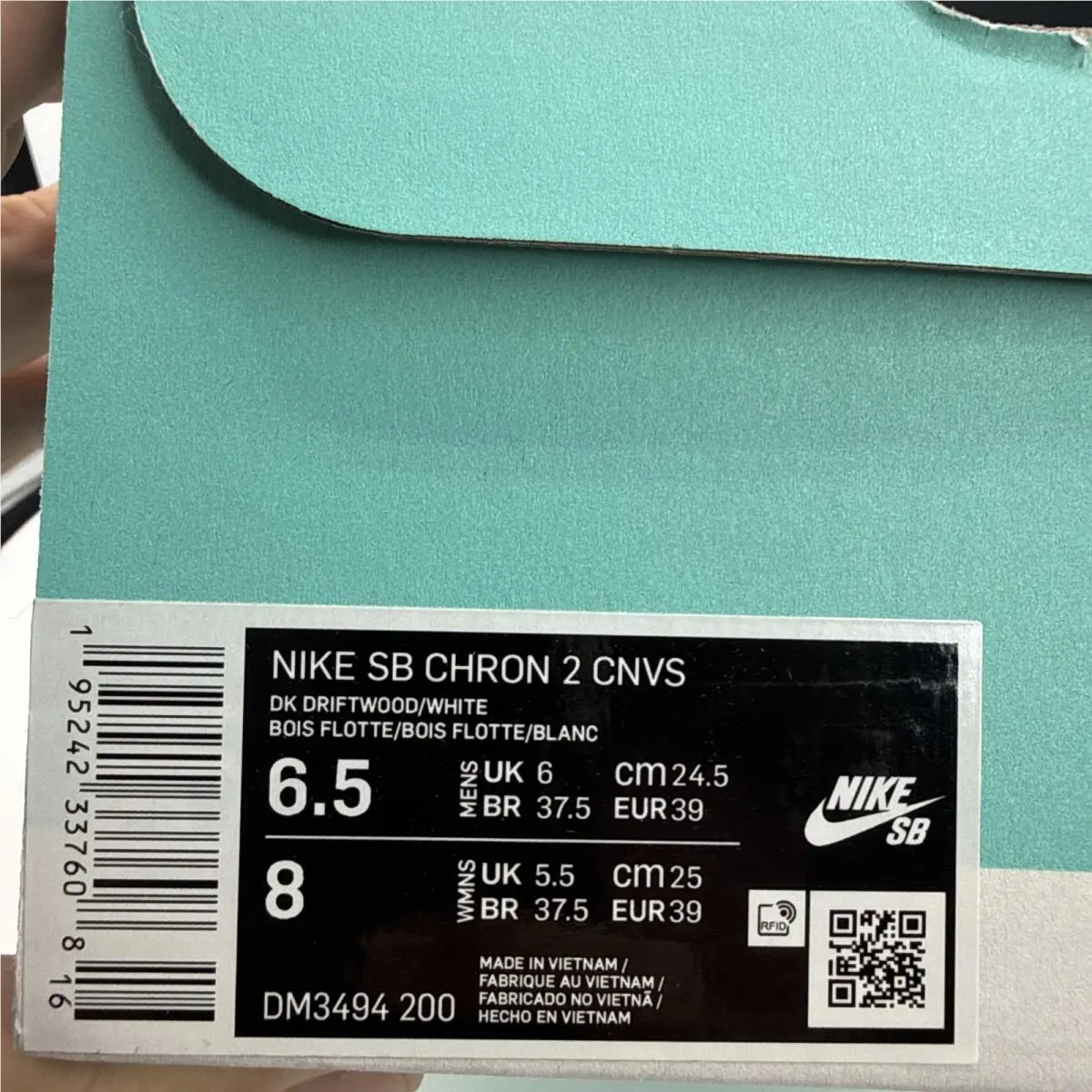 Nike shoes - Nike Sb Chron 2 Canvas - DM3494-200 - Brown 6