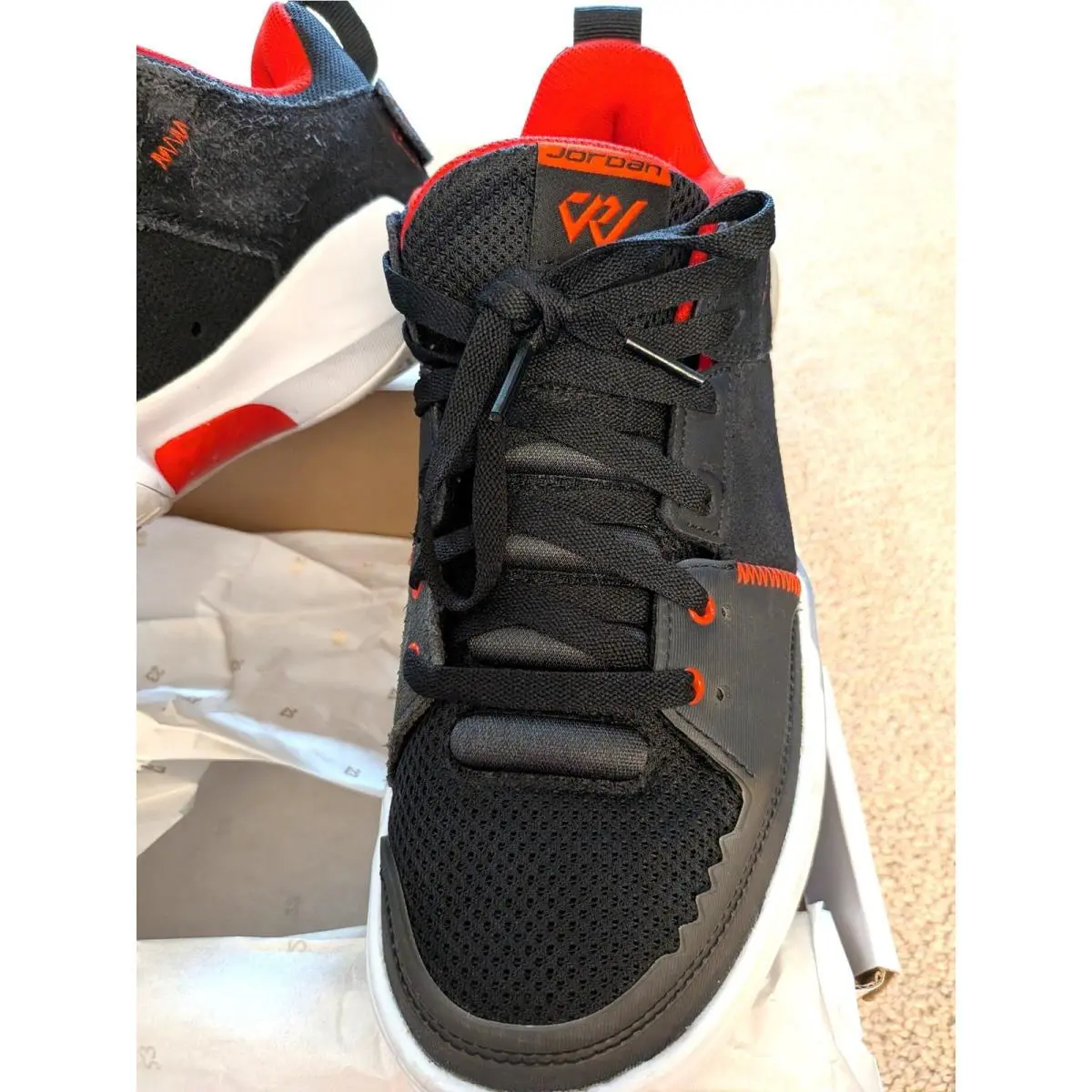 Nike shoes - Jordan One Take 4 - One Take - Black 4