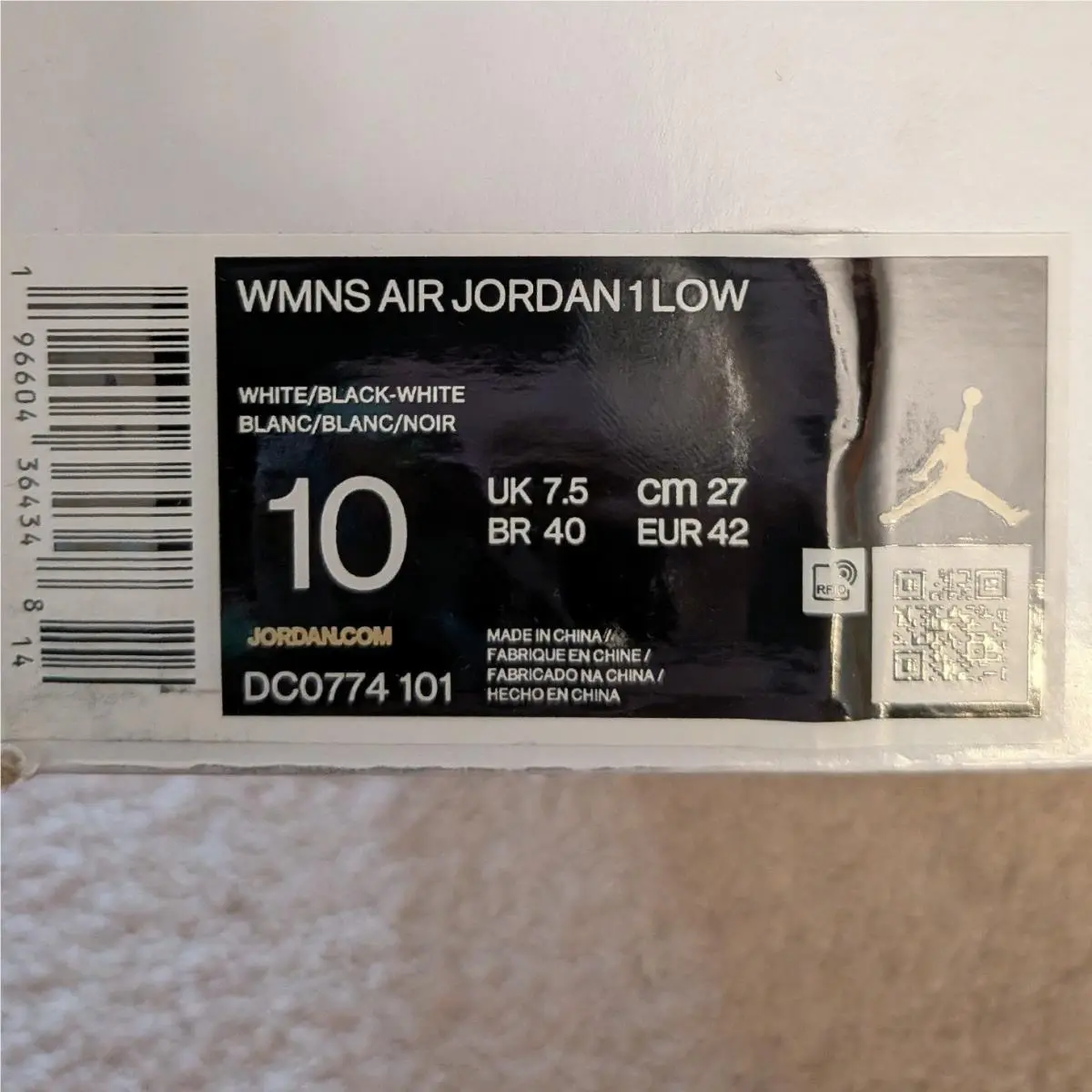 Nike shoes - Jordan One Take 4 - One Take - Black 7