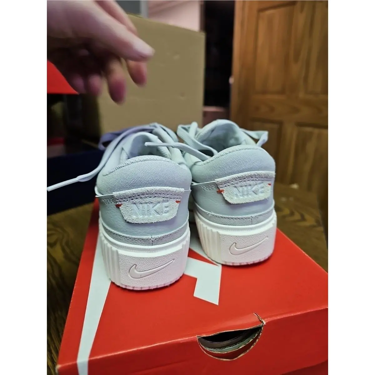 Nike shoes - Nike Court Legacy Lift - Court Legacy Lift - Silver 2